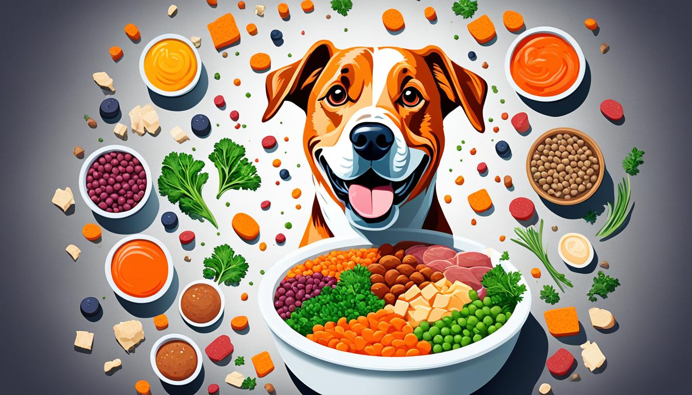 Homemade dog food